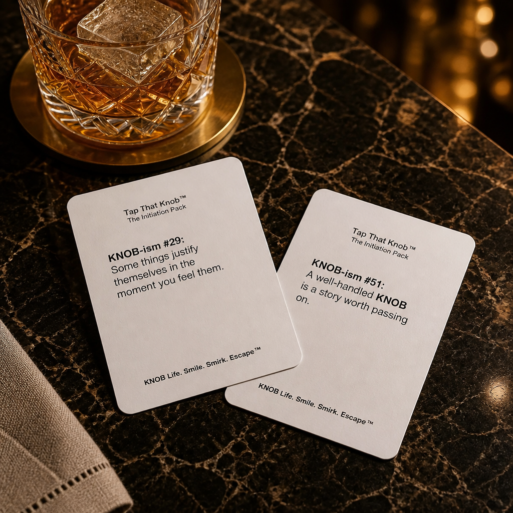 Tap That KNOB - The Initiation Pack - KNOB Life Adult Card Game