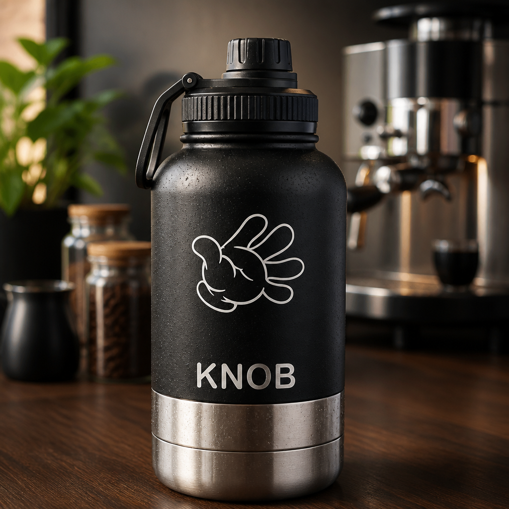 Adventure KNOB - 32oz - For Pets or People - 3-in-1, Travel Tumbler