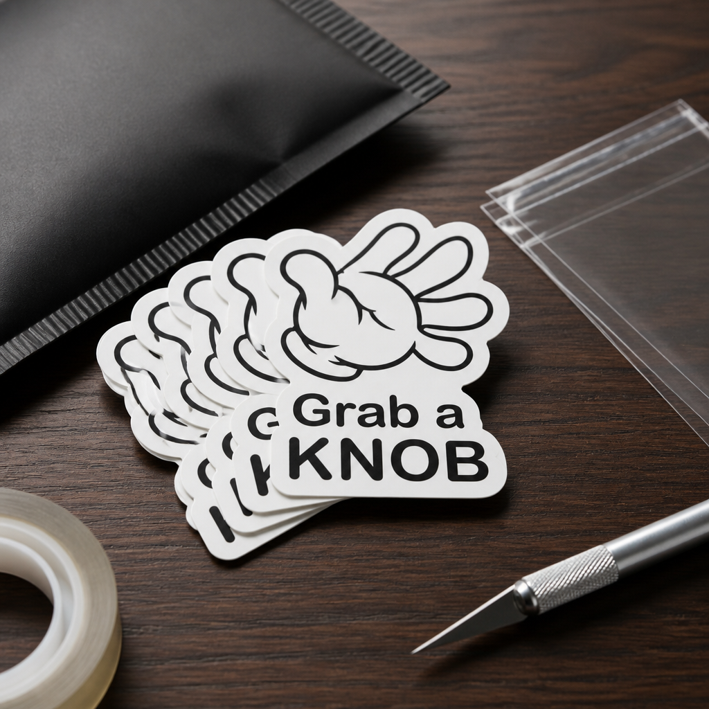 Sticky KNOB - Decal